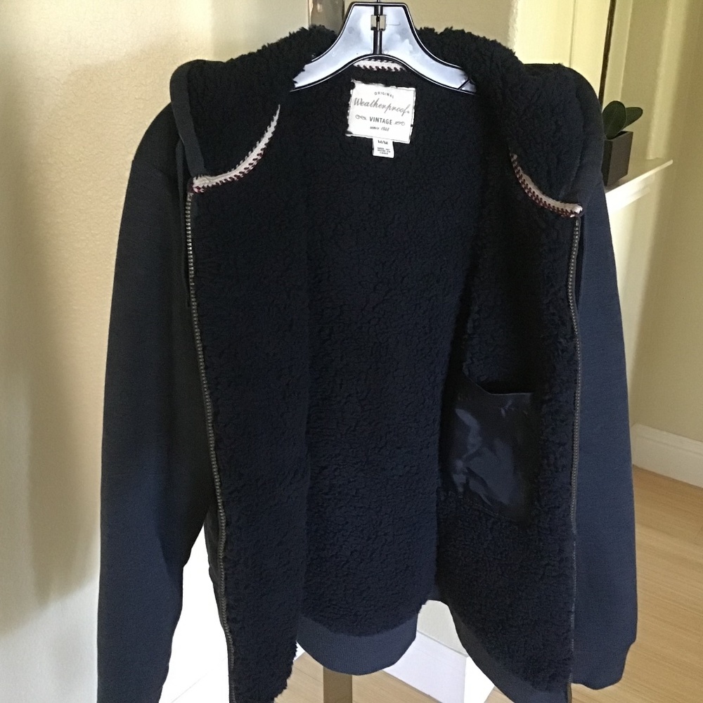 Weatherproof zip front hoodie